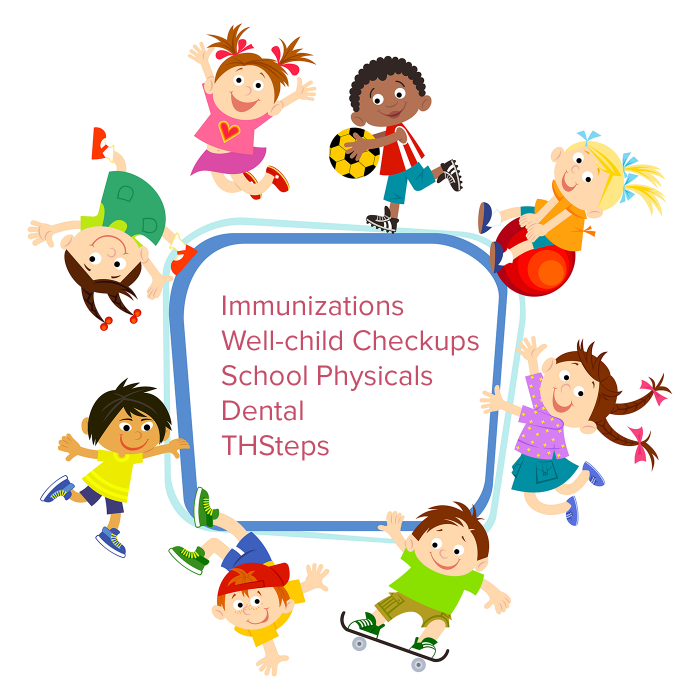 Su Clinica Pediatrics offers: immunizations, well-child checkups, school physicals, dental, THSteps, and more.