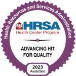 Community Health Quality badge from HRSA for Advancing HIT for Quality